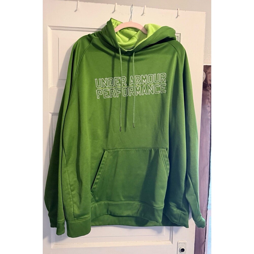 Green under armor hoodie